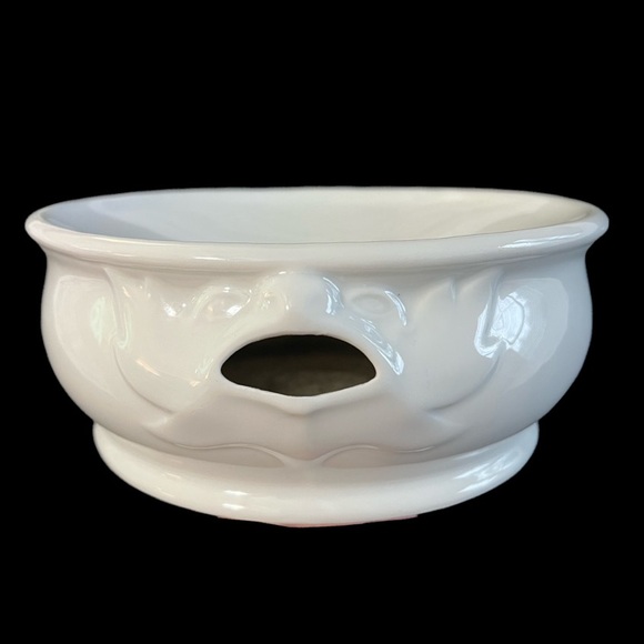 Antique White Royal Ironstone Victorian China Spittoon - Picture 6 of 8